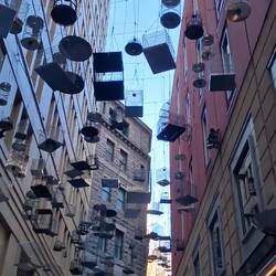 geheimtip in der Engelsgasse hört man Vogelgezwitscher