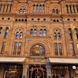 Queen Victoria Building, ein wundervolles Architektonisches Art Deco Stil Einkaufshaus