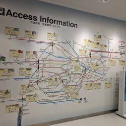 Das U-Bahn Netz von Tokyo ist schon beeindruckend
