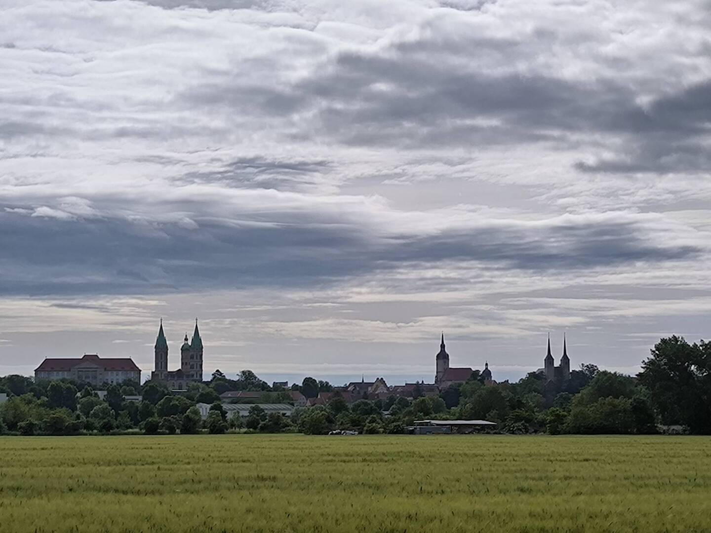 Blick auf Naumburg