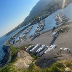 Campingplatz mit schmaler Zufahrt