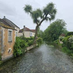 View from the village bridge