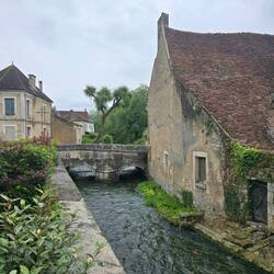 Lower village had a fast flowing stream running through it