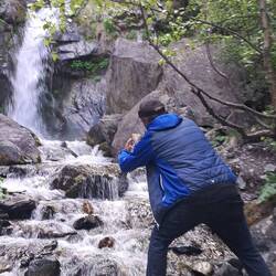 ... zu einem Wasserfall