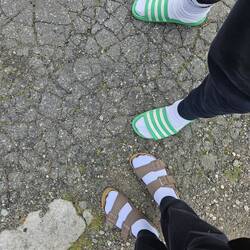 Richtiges Wanderschuhwerk haben wir 👌