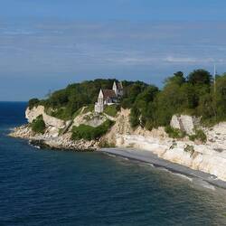 Spaziergang entlang der Stevns Klint