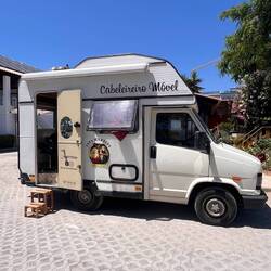 Mobiler Friseur am Campingplatz