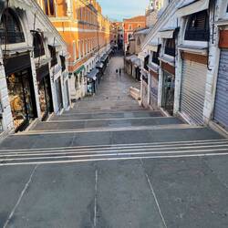 Rialto Bridge in the morning