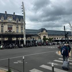 Train station in Bordeaux