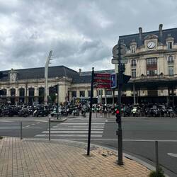 Train station in Bordeaux