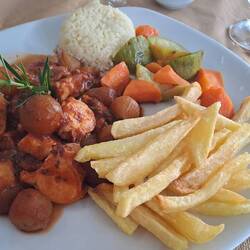 Oktopus zum Abendessen