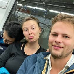 Random Typ der auf mir eingeschlafen ist