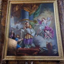 Stunning artwork inside the cathedral