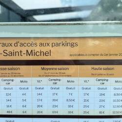 Parkplatzpreise von Le Mont-Saint-Michel