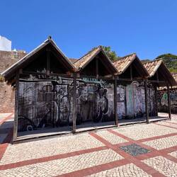 Fischerhütten in Faro