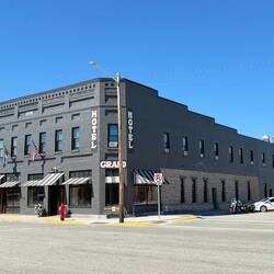 I stayed at the Grand Hotel. It was fun and had good food!