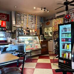 The cafe in Drummond, MT, my 2nd stopover. They have 130 different hamburgers!