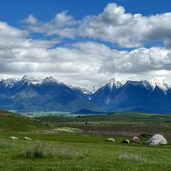 A typical view on my trip from Missoula towards Glacier