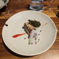 Long tailed Red Snapper, Fermented Mushroom, Yaeyama Fish Sauce