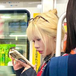 That blond hair thing