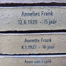 Anne Frank, birthday and age at death