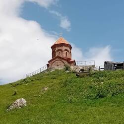 Renaissance de la religion à la fin de l'ére soviétique: des chapelles se construisent partout.