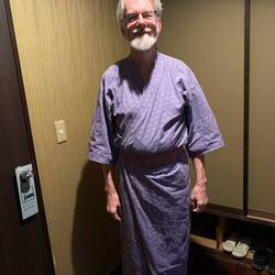 Eric in his yukata