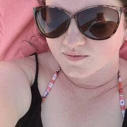Relaxing at the beach