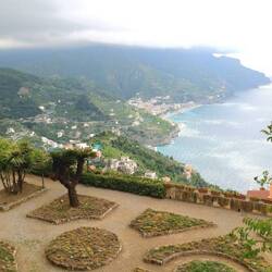 Blick vom Belvedere der Villa Rufolo