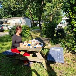 Frühstück im Grünen