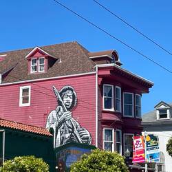 Da hat Jimi Hendrix gewohnt.