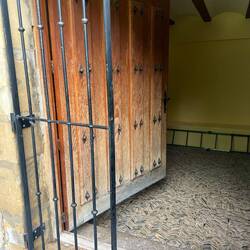 Huge door to our Alburgue