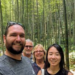 Hanging out in the bamboo