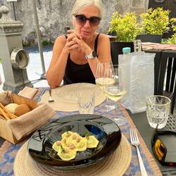 Mittagessen in Avigliana