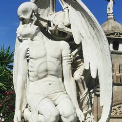 Der berühmte 'Kuss des Todes'