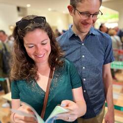 Cruise Director Sarah (and assistant)