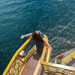 But not sinking today