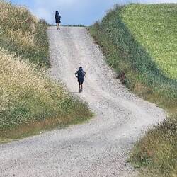 The two pilgrims I saw today