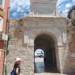 One of the entrances into the Old Town of Zadar