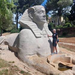 The Sphinx was commissioned by a grieving widow after her husband died