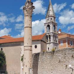 Much of the Old Town was destroyed in WW II and again during Croatia Independence from Yugoslavia