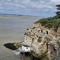Grotte bei Meschers sur Gironde