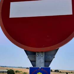 Ab hier für Pilger zweispurig.