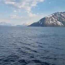 Aussicht beim Abendessen