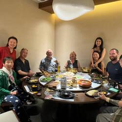 A big family send off