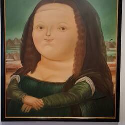 Mona Lisa ... von Ferdinand Botero