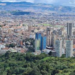 Bogota vom Montserrat aus