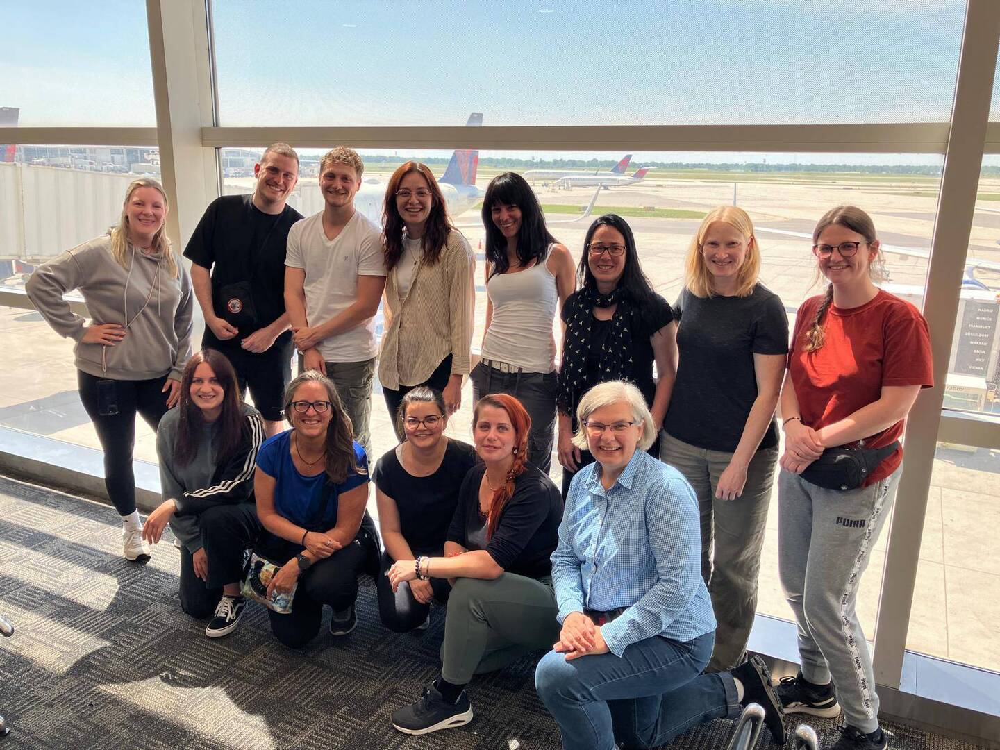 The Camper Crew: Katja, Luca, Micha, Claudia, Sabine, Miriam,ich, Luisa, Nicola, Dana, Sophie, Marit