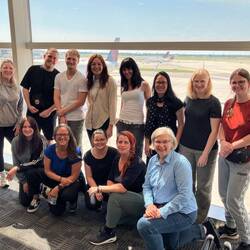 The Camper Crew: Katja, Luca, Micha, Claudia, Sabine, Miriam,ich, Luisa, Nicola, Dana, Sophie, Marit