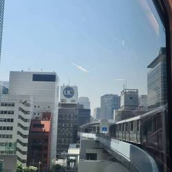 Various trips out to Tokyo's answer to docklands for the visa centre